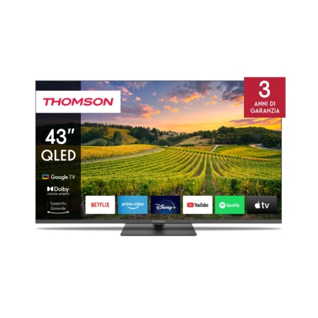 THOMSON 43QG5C14 TV Q-LED 43" UHD 4K SMART TV WIFI