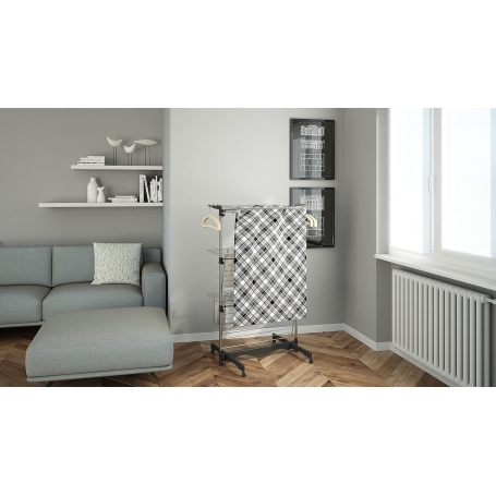 COLOMBO VERTICAL 40 STENDIBIANCHERIA IN ALLUMINIO COLORE BIANCO RIF. ST1030