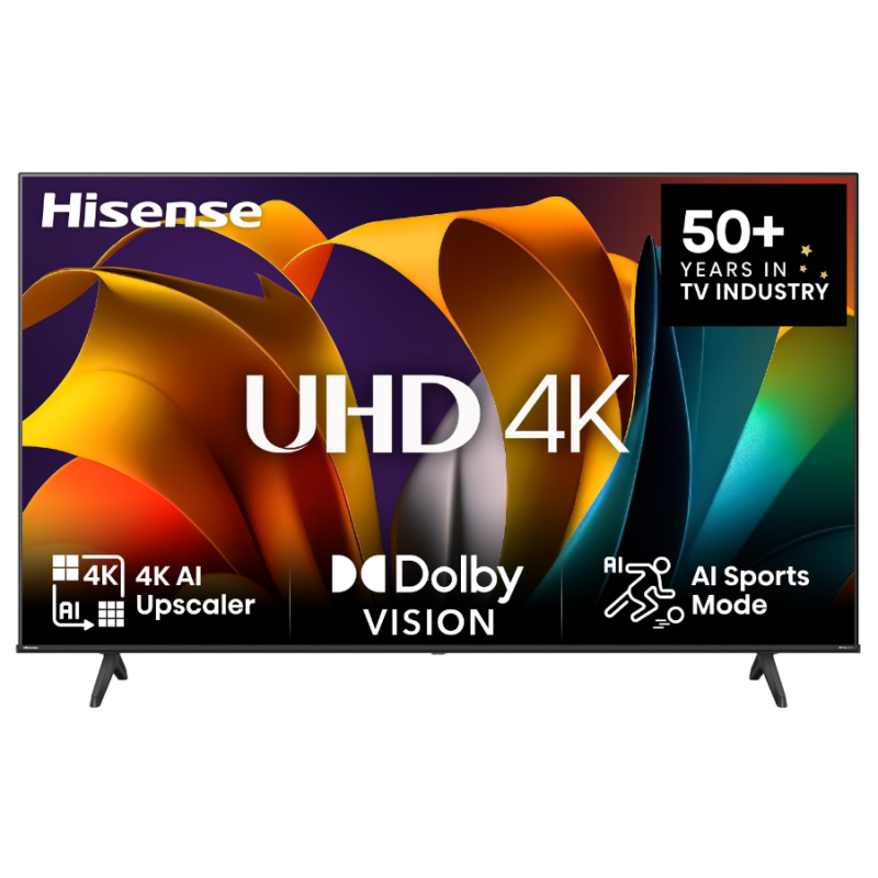 HISENSE 55A69N TV LED 55'' SMART TV UHD 4K DVB-T2 HEVC MAIN10/S2/C MPEG4 COLORE NERO - PROMO