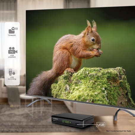 STRONG SRT8119 DECODER DIGITALE TERRESTRE HDMI CON USB