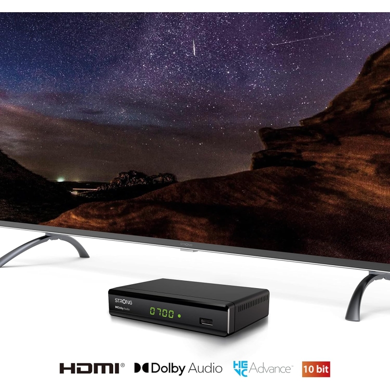STRONG SRT8119 DECODER DIGITALE TERRESTRE HDMI...