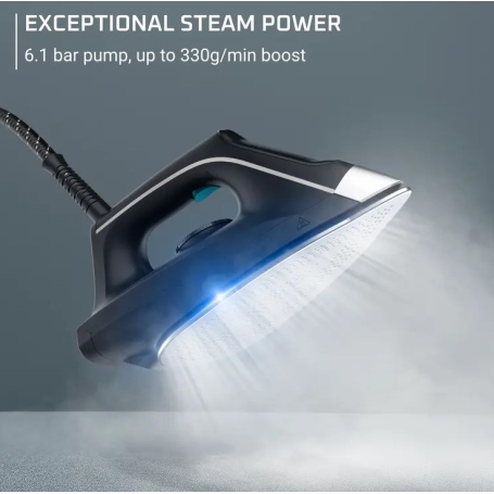 ROWENTA VR8317 FERRO DA STIRO CON CALDAIA 2400 WATT SERBATOIO 1,7 LT COLORE NERO - PROMO