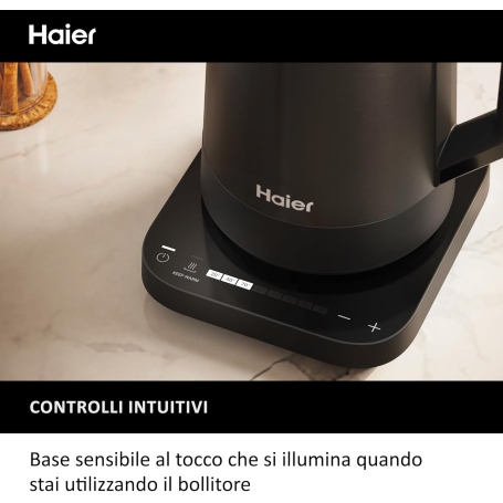 HAIER HKE5A 011 BOLLITORE I-MASTER SERIE 5 CAPIENZA 1,7LT - NERO
