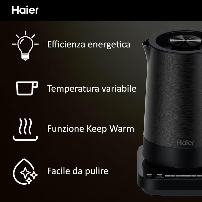 HAIER HKE5A 011 BOLLITORE I-MASTER SERIE 5...