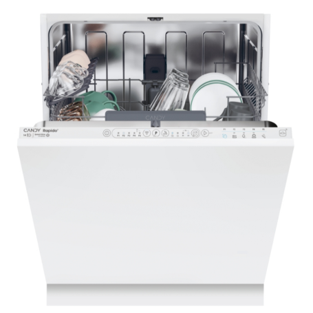 CANDY CS 4E7L0W LAVASTOVIGLIE DA INCASSO A SCOMPARSA TOTALE 14 COPERTI CLASSE E - CS4E7L0W