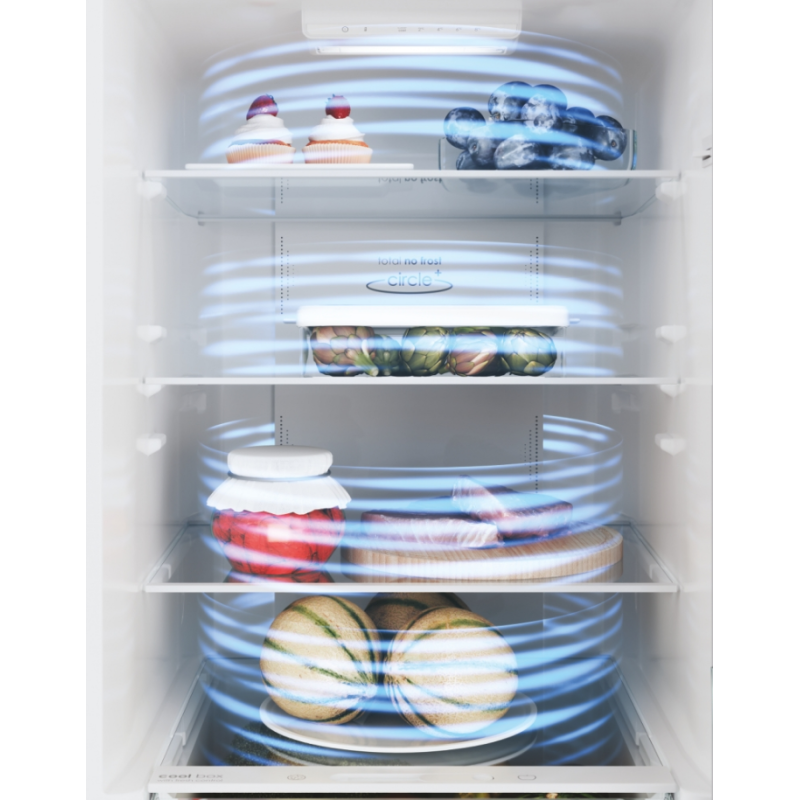 CANDY CCE3T618EW FRIGORIFERO COMBINATO 341 LT...