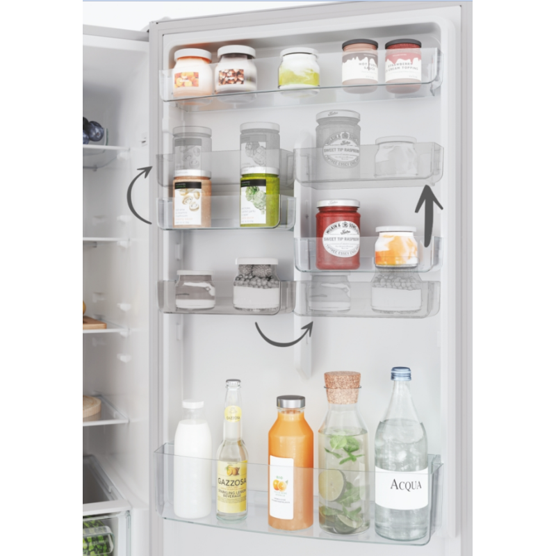 balconcini del Frigorifero combinato Candy CCE3T618EW
