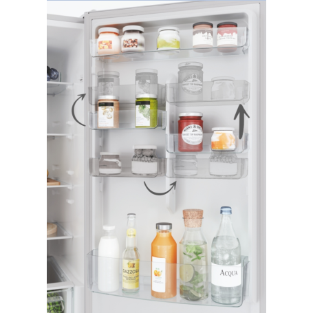 balconcini del Frigorifero combinato Candy CCE3T618EW