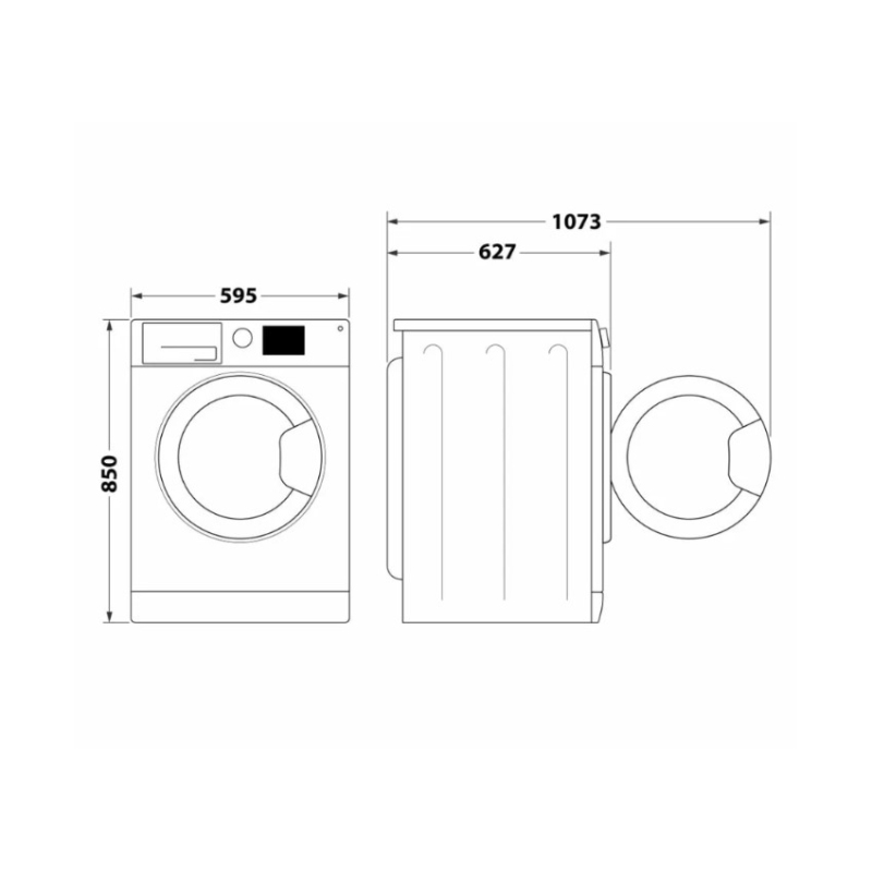 WHIRLPOOL FFB 948 BSV IT LAVATRICE 9KG 1400...
