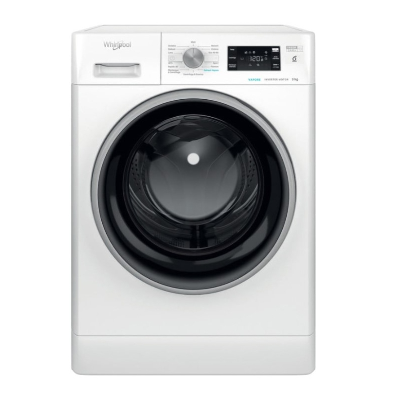 WHIRLPOOL FFB 948 BSV IT LAVATRICE 9KG 1400 GIRI VAPORE CLASSE A - FFB948BSVIT