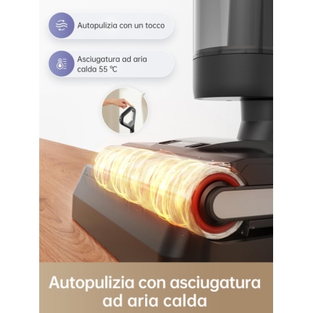 DREAME H12 PRO VM COMBO SCOPA ELETTRICA E LAVAPAVIMENTI RICARICABILE - H12PRO