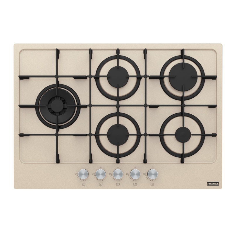 FRANKE FHMA 755 4G DCL OA C MARIS 750 PIANO COTTURA DA INCASSO 73CM 5 FUOCHI A GAS AVENA - 106.0554.411