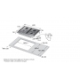 SAMSUNG NA64H3010AS PIANO COTTURA DA INCASSO 60CM 4 FUOCHI A GAS GRIGLIE IN GHISA COLORE INOX - PROMO