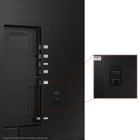 SAMSUNG UE55DU8070UXZT TV LED 55'' 4K CRYSTAL UHD SMART TV WI-FI