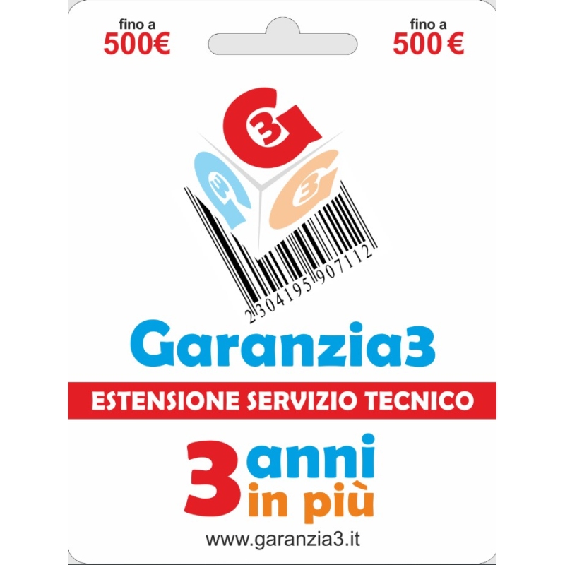 Garanzia3 Anni - 500
