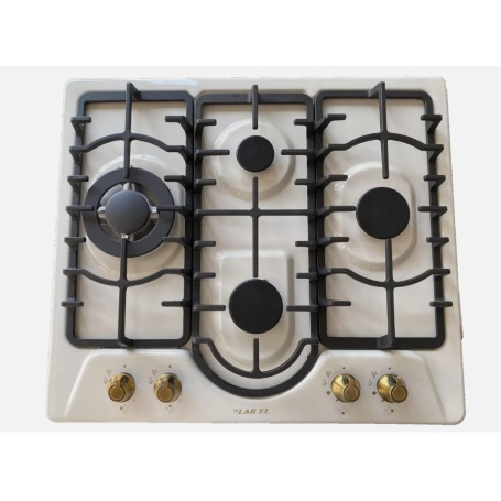 LAREL L848AG PIANO COTTURA 60CM 4 FUOCHI A GAS AVENA