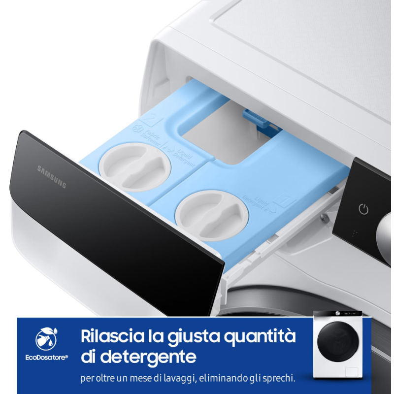 SAMSUNG WD11DG6B85BKU3 LAVASCIUGA 11/6 KG 1400...