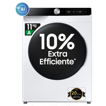 SAMSUNG WD11DG6B85BKU3 LAVASCIUGA 11/6 KG 1400 GIRI ECODOSATORE WIFI CLASSE A/D - PROMO