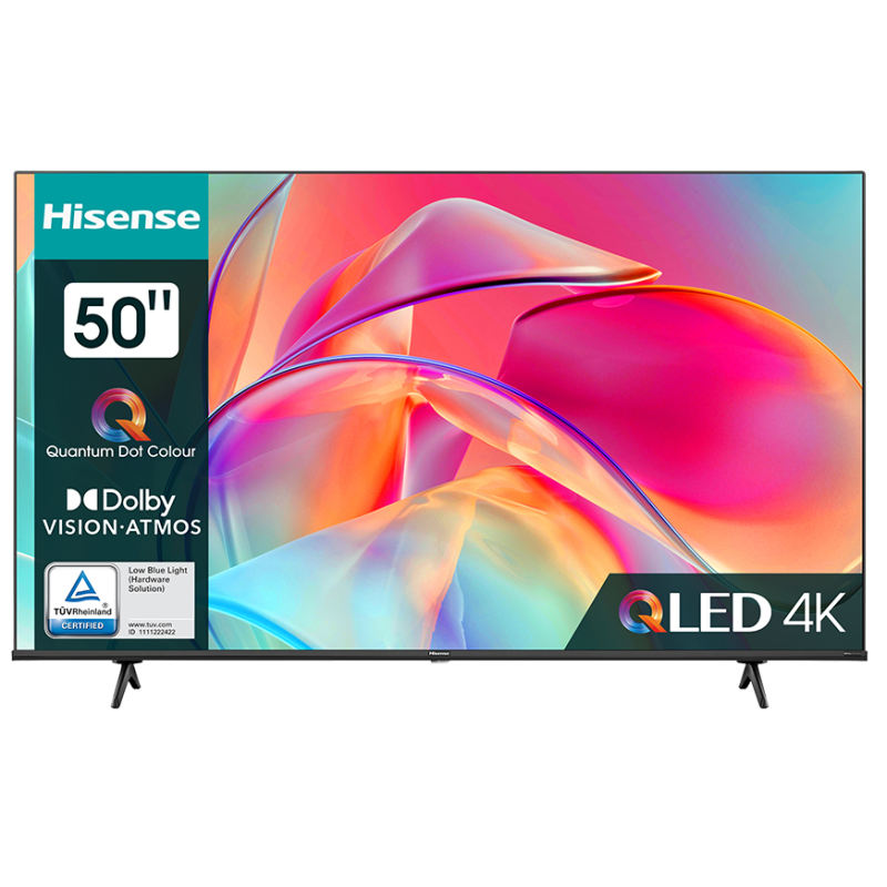 HISENSE 50E77KQ TV QLED 50'' SMART TV UHD 4K WIFI CLASSE G