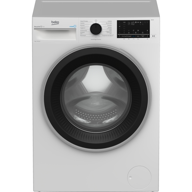 BEKO BWUS374S LAVATRICE SLIM 7KG 1400 GIRI VAPORE INVERTER CLASSE A