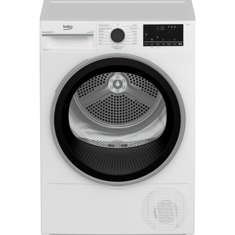 BEKO BT3103IS ASCIUGATRICE BEYOND A POMPA DI CALORE 10KG INVERTER VAPORE CLASSE A+++ - PROMO