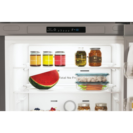 INDESIT INFC9 TI22X FRIGORIFERO COMBINATO LIBERA INSTALLAZIONE 367LT TOTAL NO FROST INOX CLASSE E - INFC9TI22X