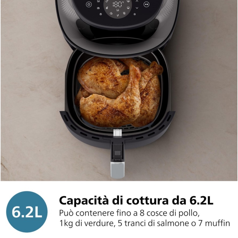 PHILIPS AIRFRYER SERIE 3000 FRIGGITRICE AD ARIA...