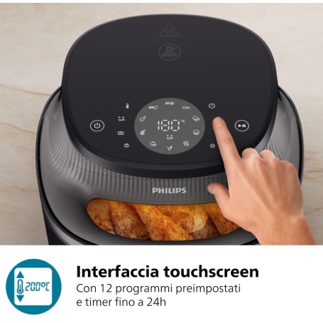 PHILIPS AIRFRYER SERIE 3000 FRIGGITRICE AD ARIA 6.2LT - NA332/00