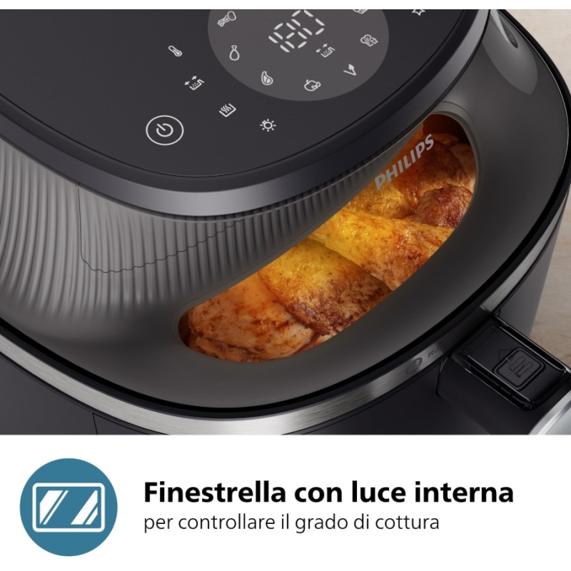 PHILIPS AIRFRYER SERIE 3000 FRIGGITRICE AD ARIA...