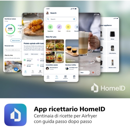PHILIPS AIRFRYER SERIE 3000 FRIGGITRICE AD ARIA 6.2LT - NA332/00