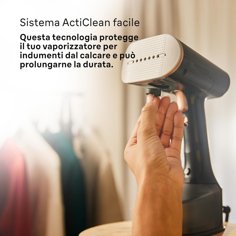 BRAUN GS7077BK STIRATORE VERTICALE QUICKSTYLE 7...