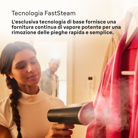 BRAUN GS7077BK STIRATORE VERTICALE QUICKSTYLE 7 1600W