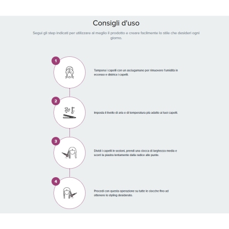 IMETEC BELLISSIMA PIASTRA AD ARIA 2 IN 1 AIRSLEEK - 11967