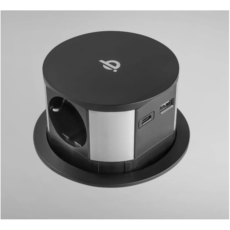 EKOTECH 92164160 TORRETTA ELETTRICA ESTRAIBILE A SCOMPARSA CARICA WIRELESS