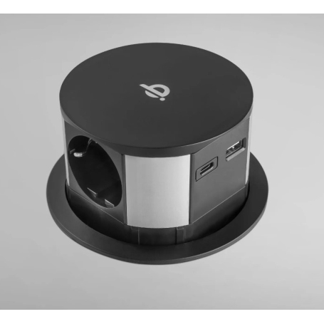 EKOTECH 92164160 TORRETTA ELETTRICA ESTRAIBILE A SCOMPARSA CARICA WIRELESS