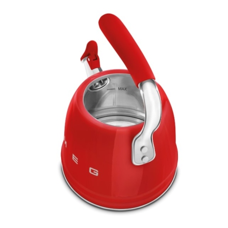 SMEG WKF01RD BOLLITORE PER PIANO COTTURA ANNI '50 ROSSO