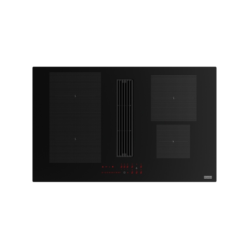 FRANKE FMA 8381R HI PIANO COTTURA A INDUZIONE CON CAPPA INTEGRATA 83CM 4 ZONE COTTURA IN VETRO NERO - 340.0705.337