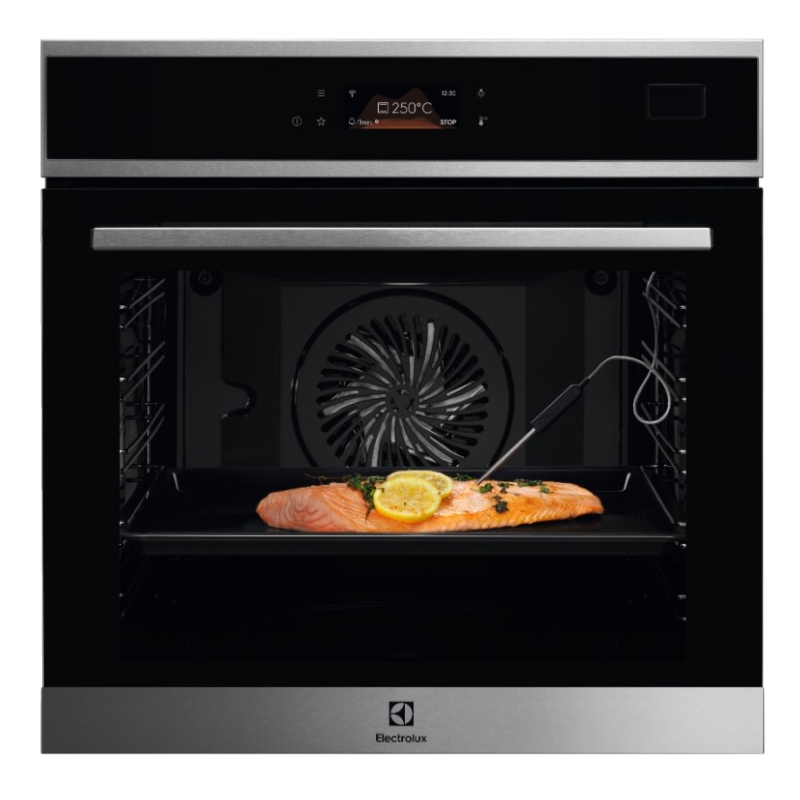 ELECTROLUX LOB8S09WX FORNO DA INCASSO ELETTRICO A VAPORE WIFI CON SONDA CLASSE A++ INOX