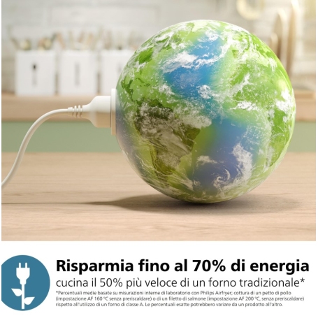 PHILIPS AIRFRYER SERIE 3000 FRIGGITRICE AD ARIA 7.2LT - NA342/00