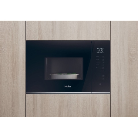 HAIER H38FMWID2S7 FORNO A MICROONDE DA INCASSO 20LT CON GRILL NERO