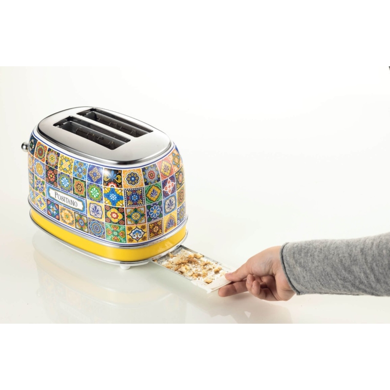 ARIETE 155 TOSTAPANE POSITANO 2 FETTE CON PINZE
