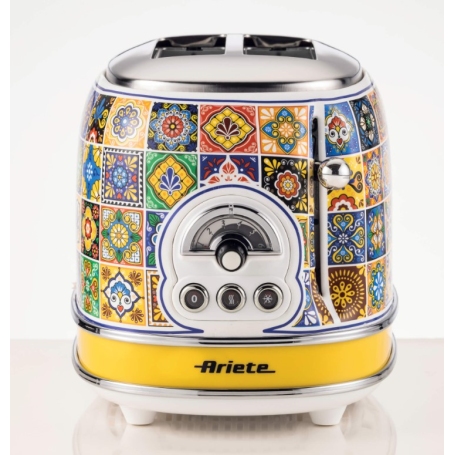 ARIETE 155 TOSTAPANE POSITANO 2 FETTE CON PINZE