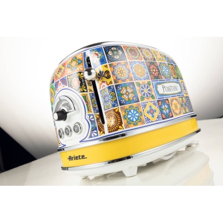 ARIETE 155 TOSTAPANE POSITANO 2 FETTE CON PINZE