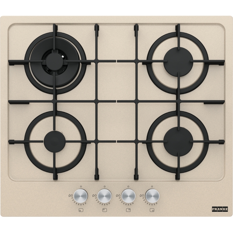 FRANKE FHMA 604 3G DC OA C MARIS PIANO COTTURA DA INCASSO 60CM 4 FUOCHI A GAS AVENA - 106.0554.405