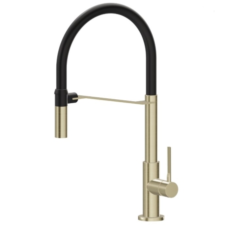 NEWFORM 71850.57.098 MAKI MISCELATORE ORO/NERO OPACO