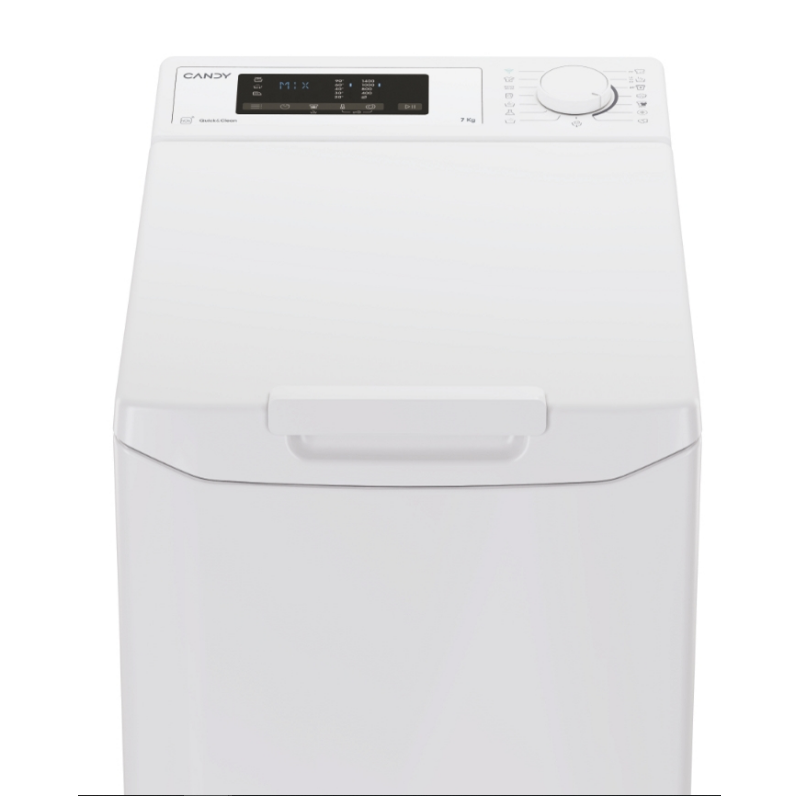 CANDY TCA473D3-S LAVATRICE CARICA DALL'ALTO 7KG...