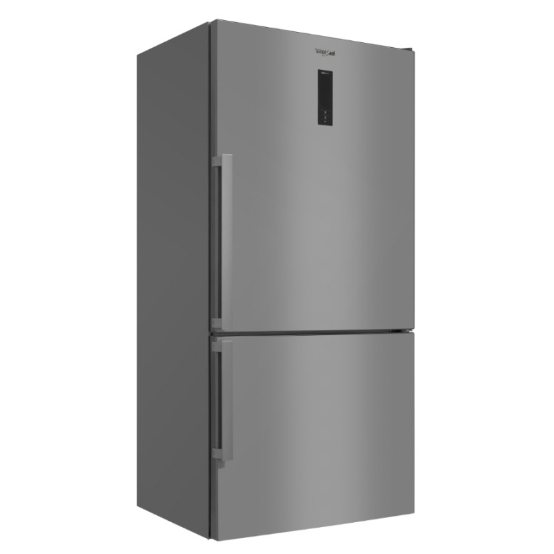 WHIRLPOOL W84BE 72 X 2 N FRIGORIFERO COMBINATO 84CM NO FROST CLASSE E INOX - W84BE72X2N