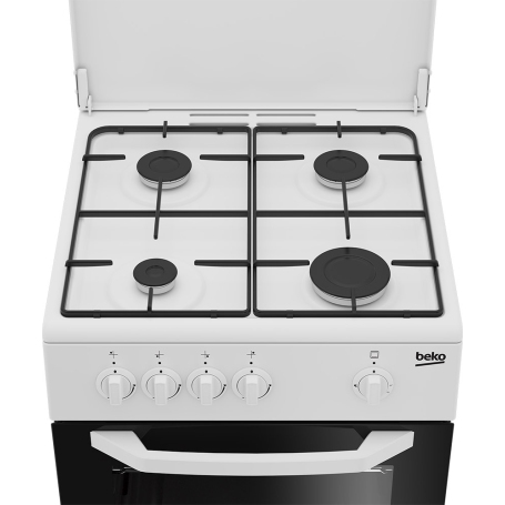 BEKO CSG 42009 DW CUCINA 50X50 4 FUOCHI FORNO A GAS COLORE BIANCO - CSG42009DW