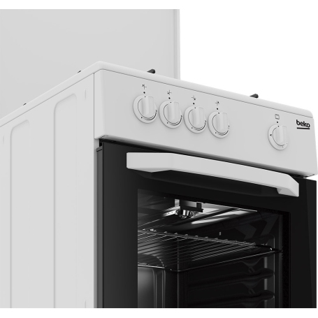 BEKO CSG 42009 DW CUCINA 50X50 4 FUOCHI FORNO A GAS COLORE BIANCO - CSG42009DW