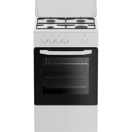 BEKO CSG 42009 DW CUCINA 50X50 4 FUOCHI FORNO A GAS COLORE BIANCO - CSG42009DW
